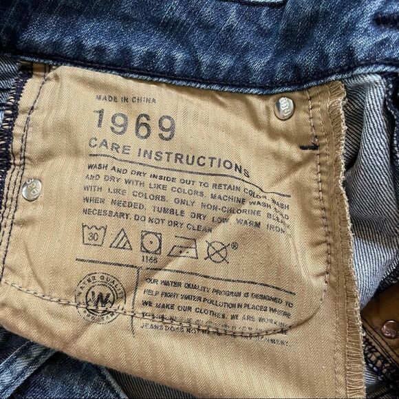 Gap Distressed Indigo Always Skinny Jeans size 6/28 - Picture 5 of 8